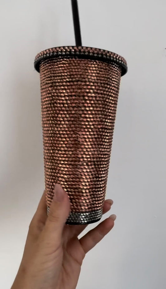 Pre Made- Diamond Cup Straw