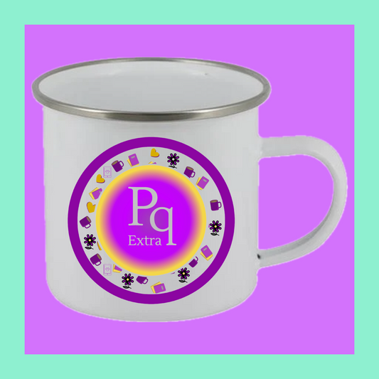 Pup Cup- Enamel 12oz Photo Cup